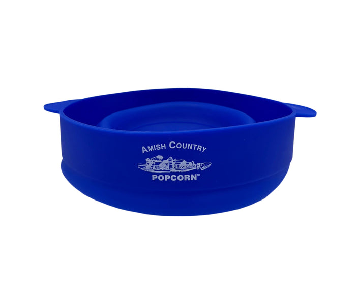 Silicone Microwave Popper: Red