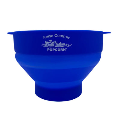 Silicone Microwave Popper: Red