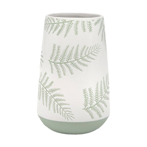 Small Green Leaf Vase