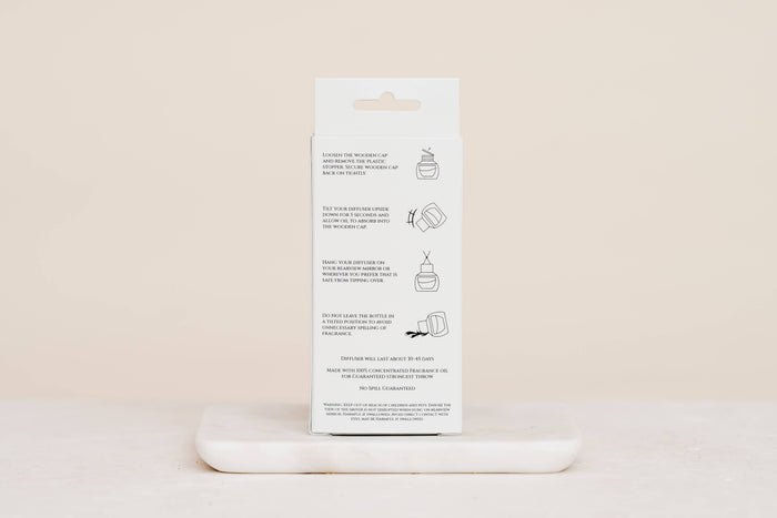 Smoked Vanilla Car Diffuser