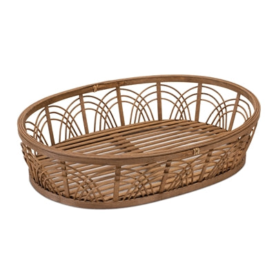 Tall Warm Woven Bowl