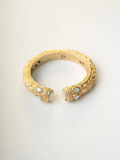 Tavi Mother of Pearl Hinged Cuff