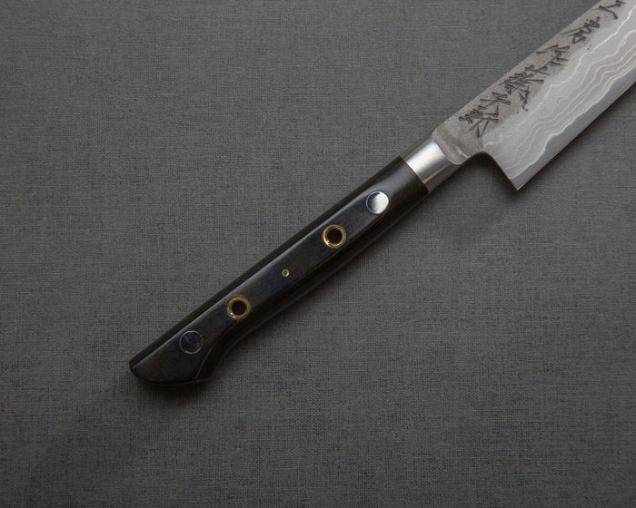 Tojiro Atelier Hand-forged Aogami #2 Suminagashi Nashiji 120mm Petty