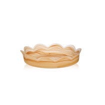 Toledo Scalloped Glass Bowl