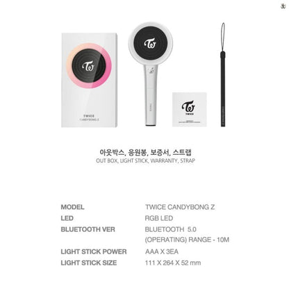 TWICE Official CANDY BONG Z Lightstick - K-STAR