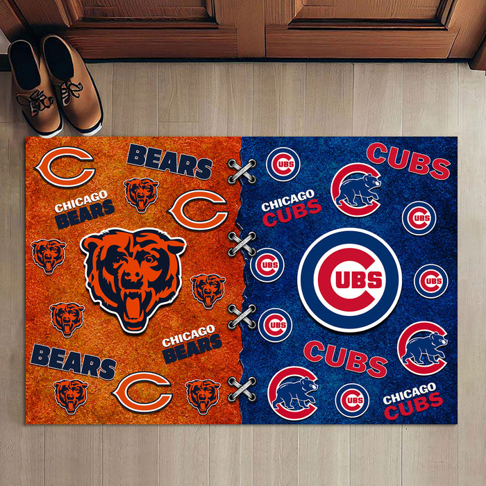 Two Teams Customized Doormat - Anti Slip Indoor Doormat